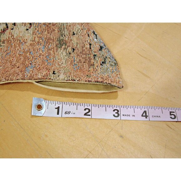 Fine Tapestry Wall Hanging Lily Pond Cottage on the Water by Seagull 26x36" - Picture 10 of 12